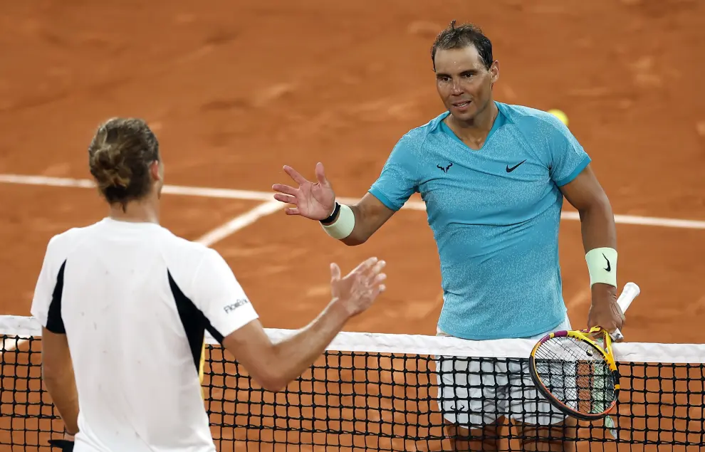 Rafa Nadal cae ante Alexander Zverev en Roland Garros FRANCE TENNIS