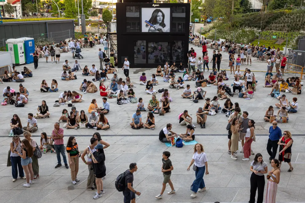 Concierto de Taylor Swift en Madrid: la cantante estadounidense desata la locura en el estadio Santiago Bernabéu