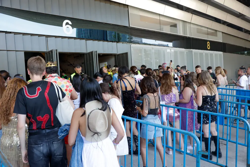 Concierto de Taylor Swift en Madrid: la cantante estadounidense desata la locura en el estadio Santiago Bernabéu