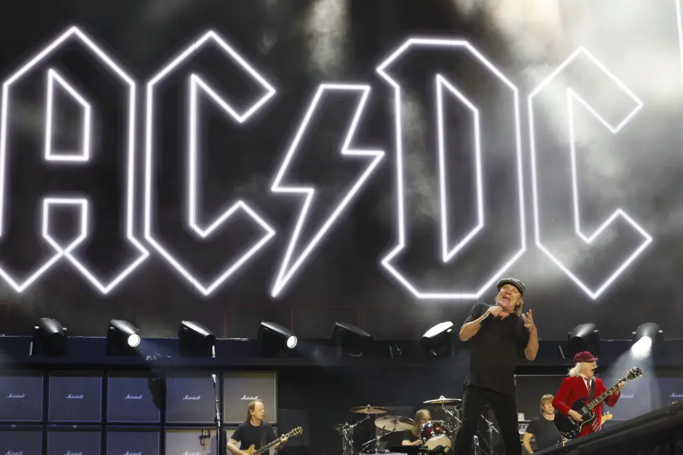 AC/DC arrasa en Sevilla con el concierto de su gira 'Power up'.