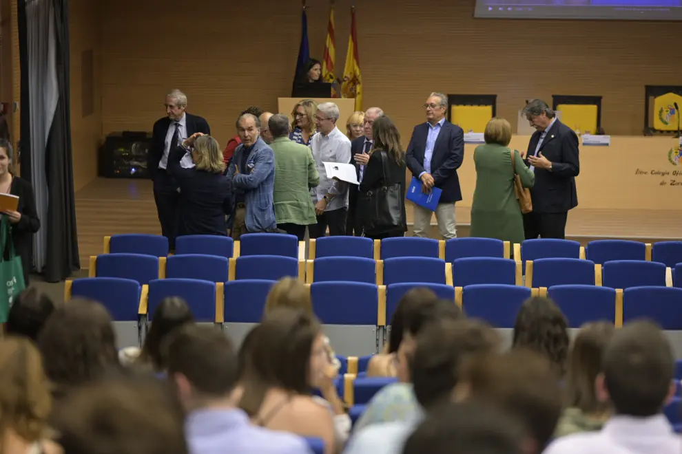 Acto de bienvenida del Colegio de Médicos de Zaragoza a los nuevos MIR