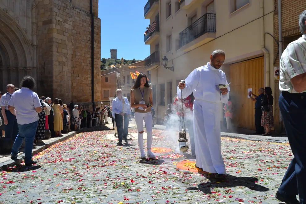 Actos por el día del Corpus en Daroca