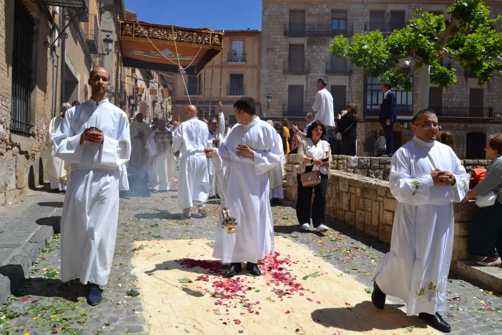 Actos por el día del Corpus en Daroca