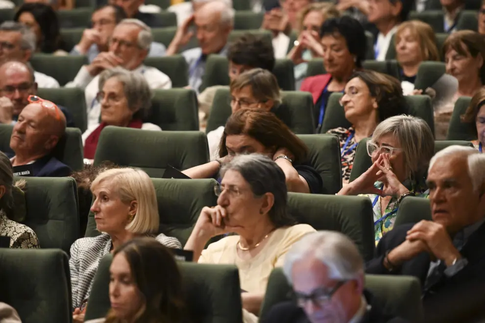 Acto de celebración de los 50 años del Colegio Universitario de Huesca.