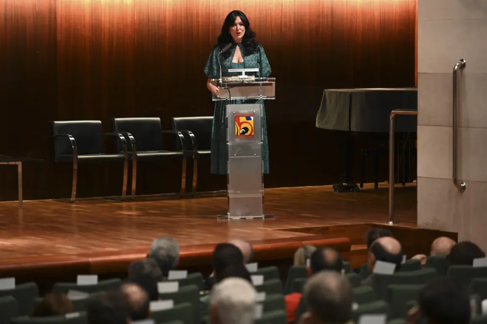 Acto de celebración de los 50 años del Colegio Universitario de Huesca.