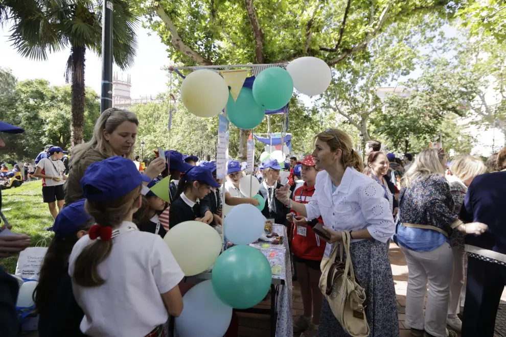 Cerca de 2.500 escolares participan en el mercado de cooperativas del programa ‘Aprendiendo a Emprender’.