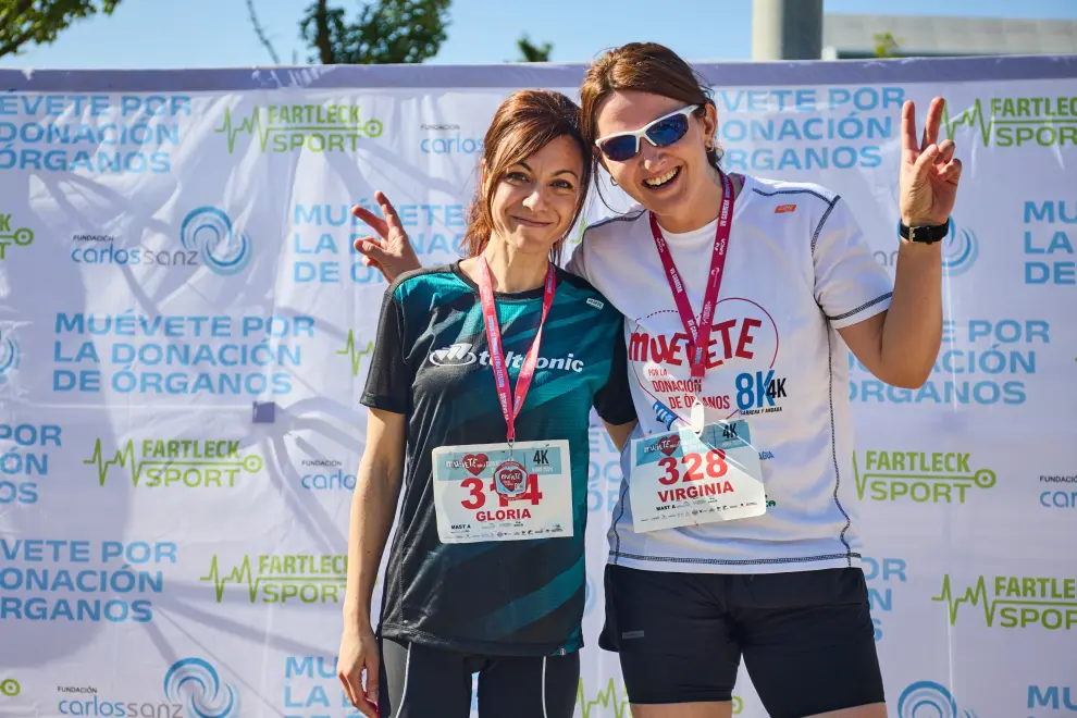 Fotos de la carrera 'Muévete por la Donación de Órganos'.