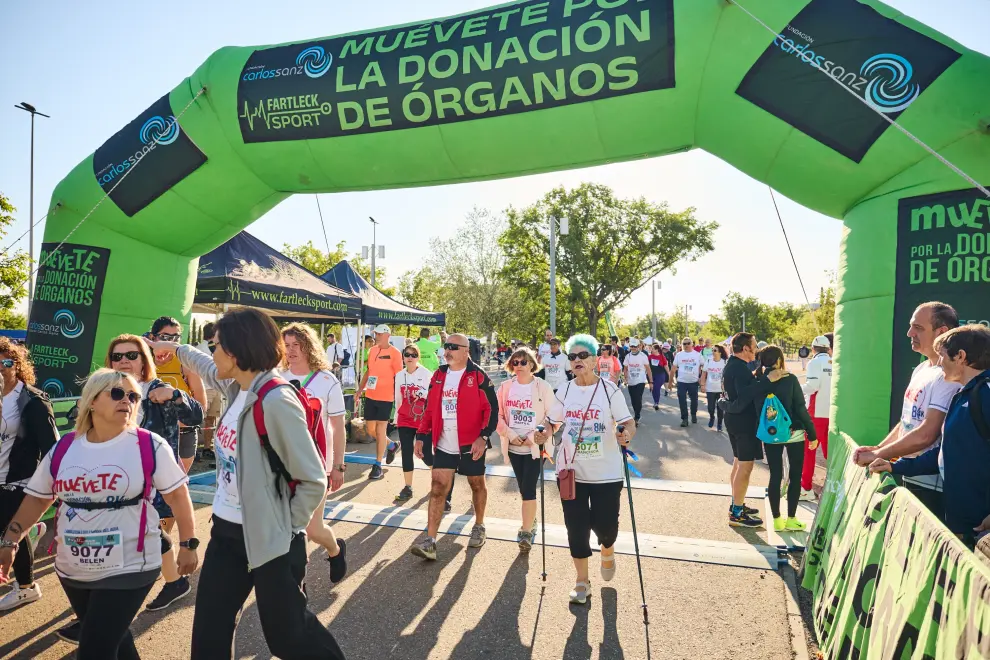 Fotos de la carrera 'Muévete por la Donación de Órganos'.