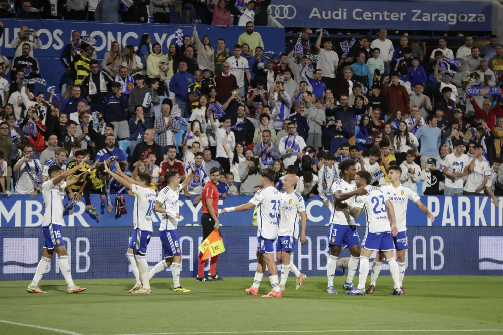 La Romareda se despide de su Fondo Sur en el último partido (Real Zaragoza-Albacete) de esta temporada.