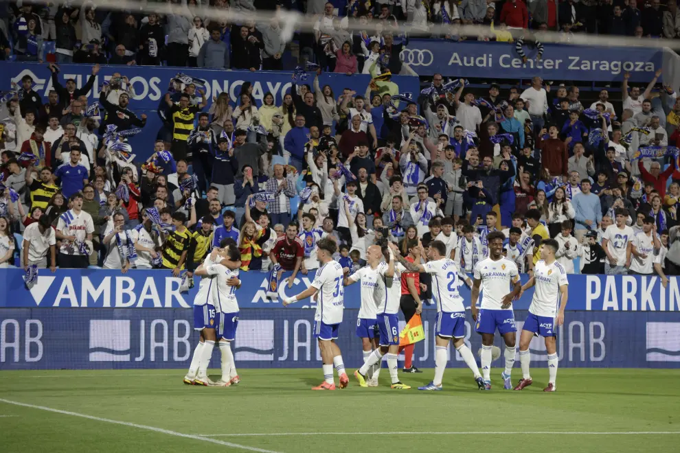 La Romareda se despide de su Fondo Sur en el último partido (Real Zaragoza-Albacete) de esta temporada.