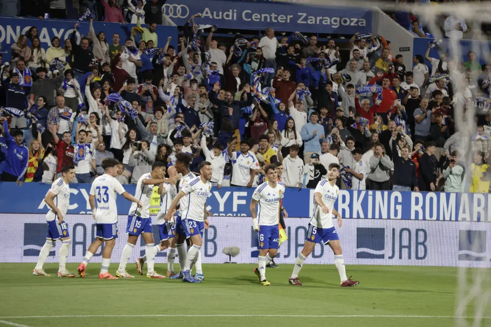 La Romareda se despide de su Fondo Sur en el último partido (Real Zaragoza-Albacete) de esta temporada.