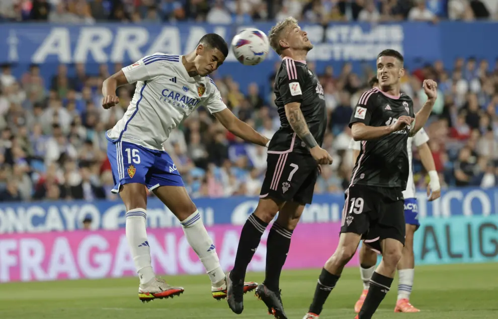 La Romareda se despide de su Fondo Sur en el último partido (Real Zaragoza-Albacete) de esta temporada.