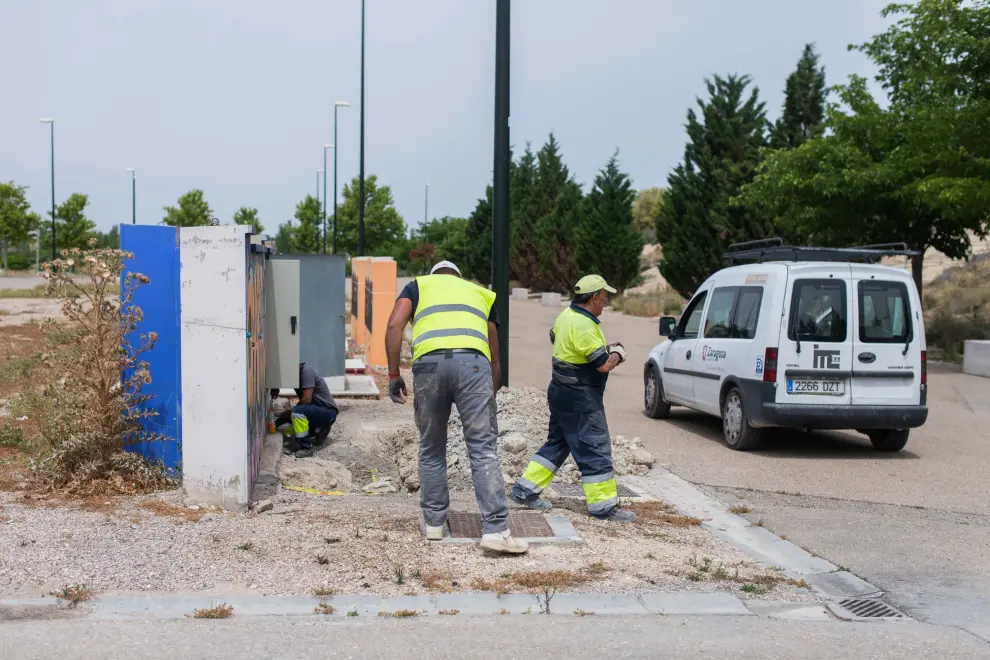 Comienzan los trabajos para ampliar el Espacio Zity y redistribuir los espacios del ferial.