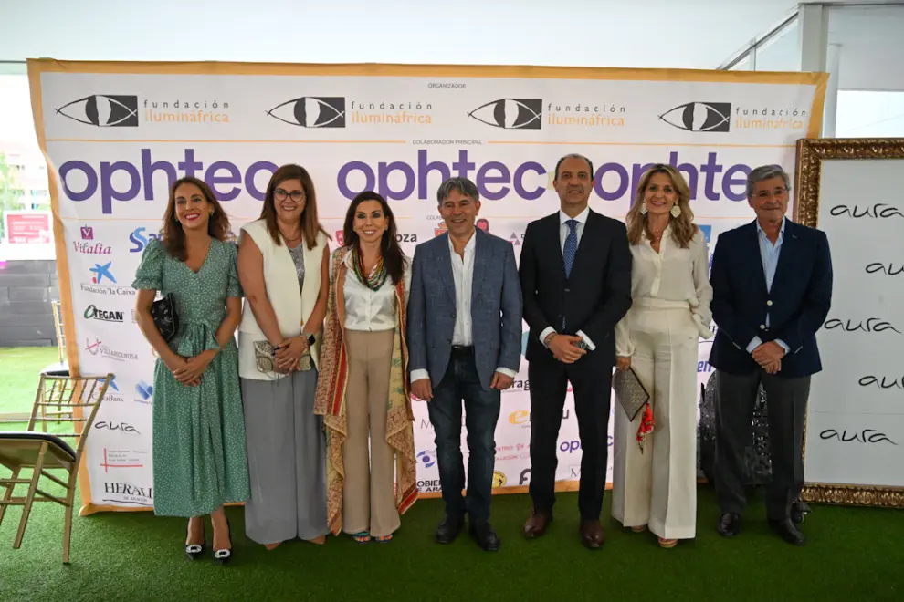 Gala de la Fundación Ilumináfrica en el restaurante Aura de Zaragoza