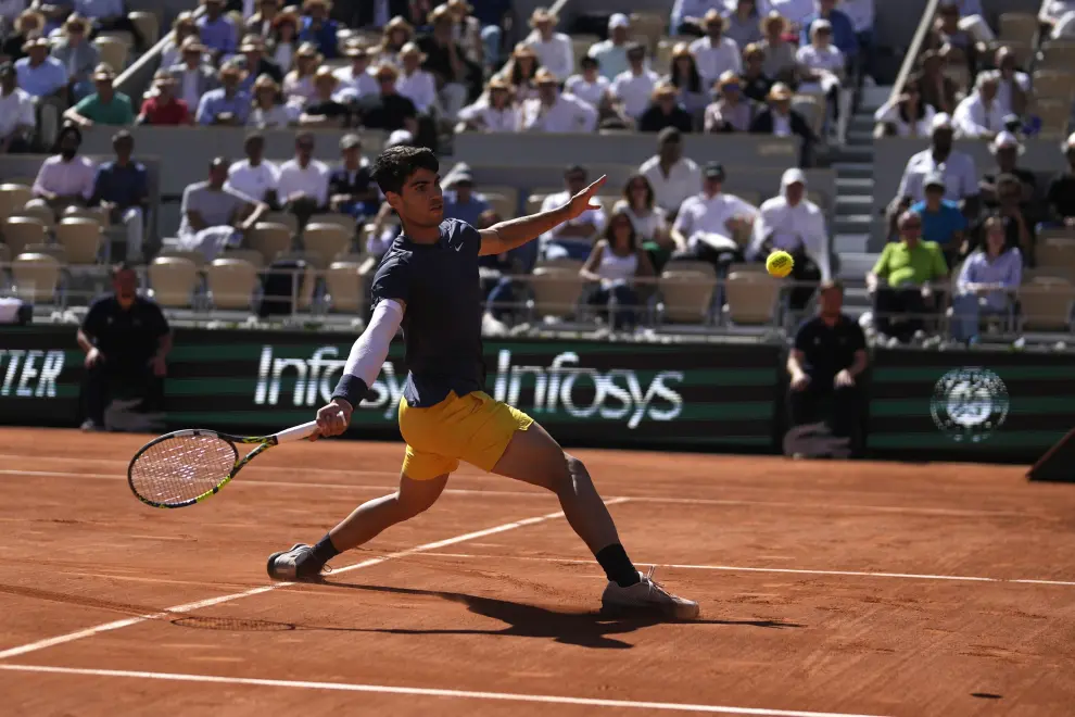 Semifinales Roland Garros: partido Carlos Alcaraz-Jannik Sinner