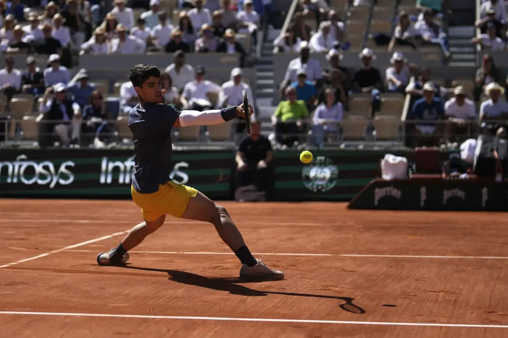 Semifinales Roland Garros: partido Carlos Alcaraz-Jannik Sinner