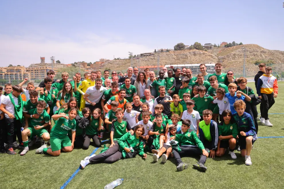 El Cuarte luchará por el ascenso tras eliminar al Ebro en un partido que llegó a la prórroga