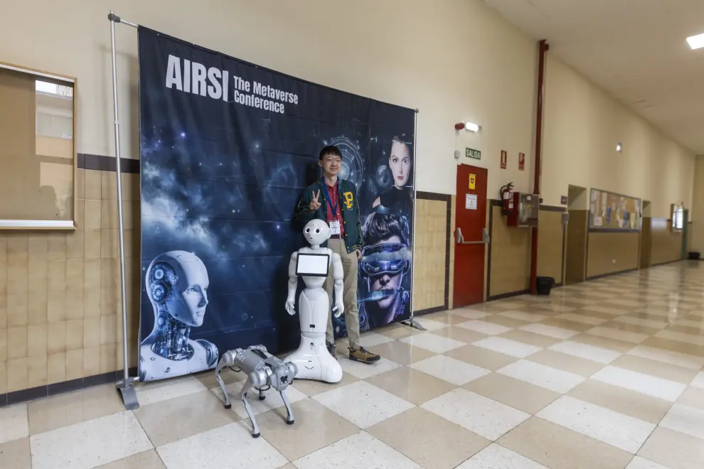 Fotos del congreso científico internacional sobre IA en Zaragoza