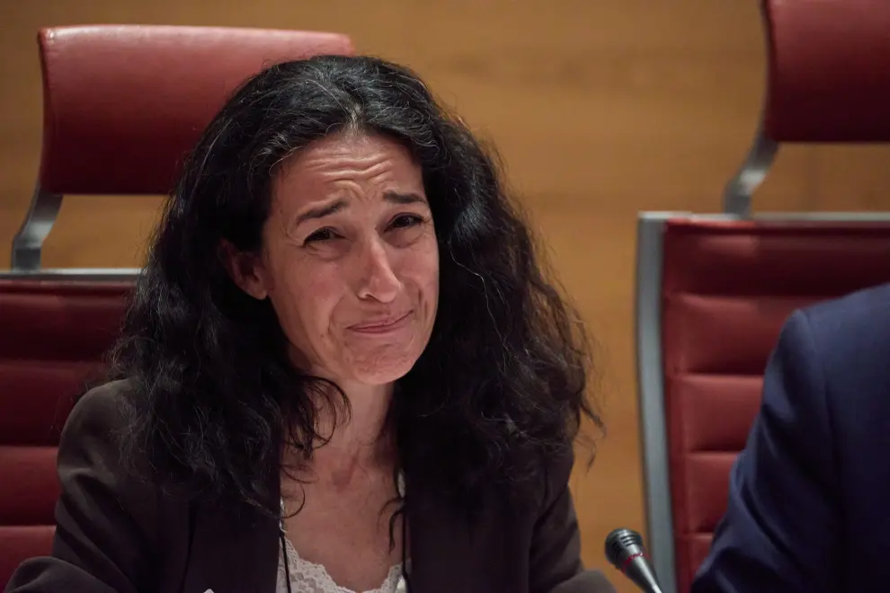 Patricia Ramírez, madre de Gabriel Cruz, en el Senado