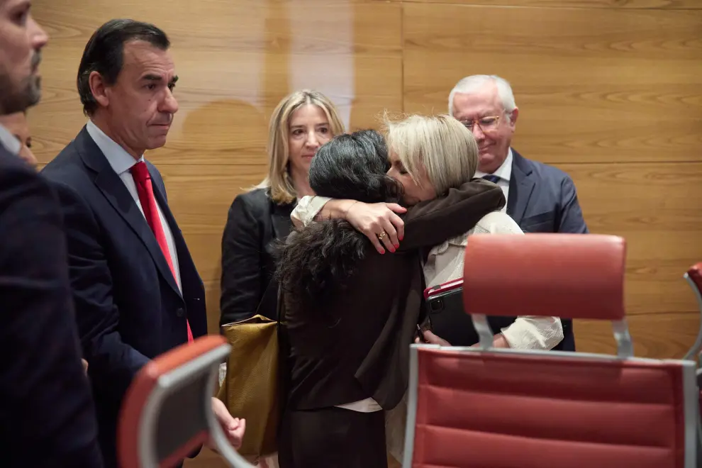 Patricia Ramírez, madre de Gabriel Cruz, en el Senado