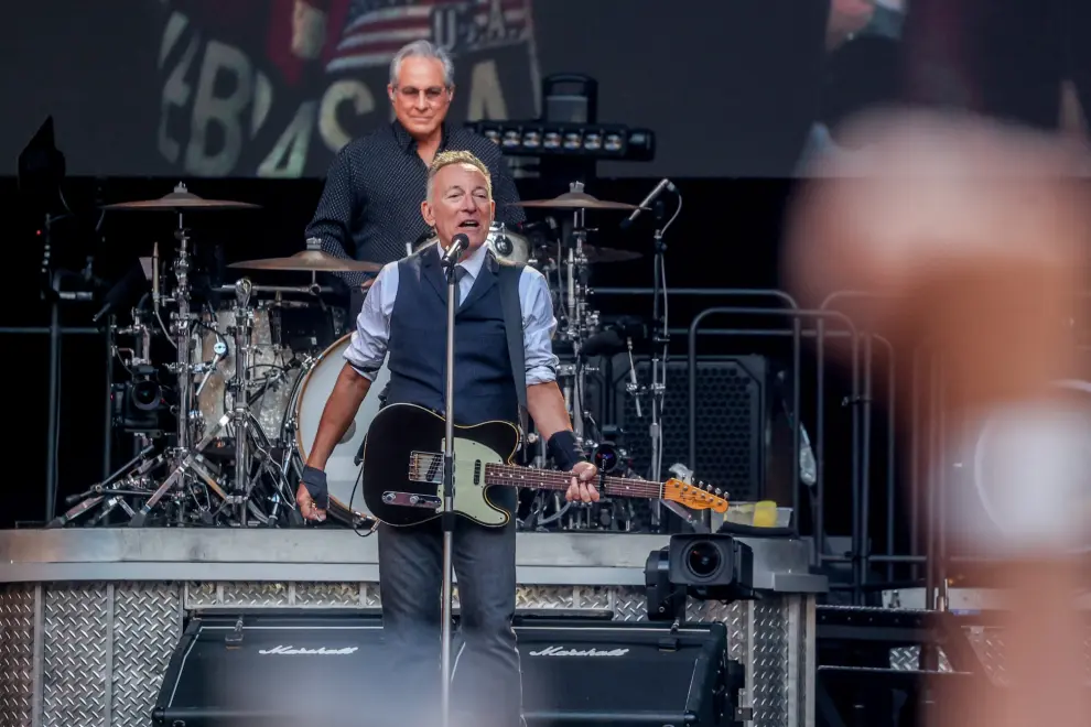 Primer concierto de Bruce Springsteen  en España: el cantante llena el Estadio Civitas Metropolitano en Madrid