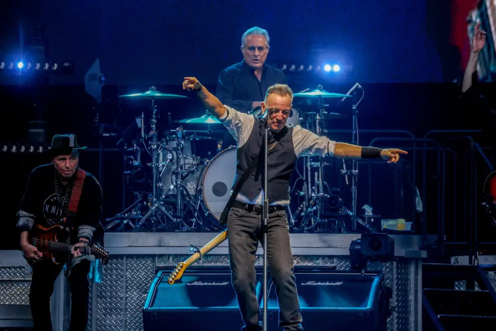 Primer concierto de Bruce Springsteen  en España: el cantante llena el Estadio Civitas Metropolitano en Madrid