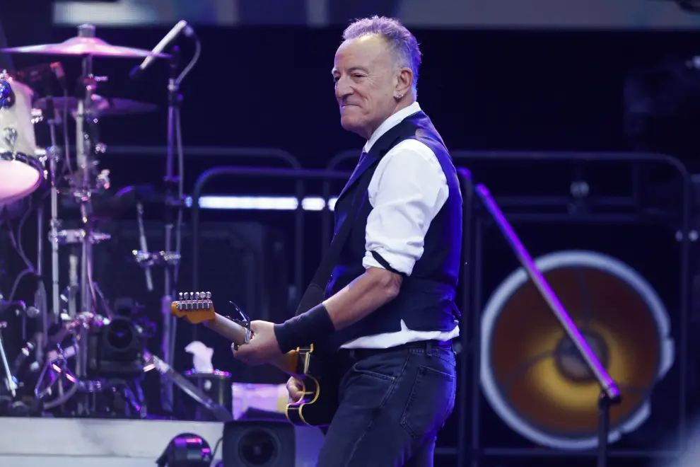 Primer concierto de Bruce Springsteen en España: el cantante llena el Estadio Civitas Metropolitano en Madrid
