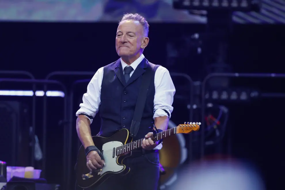 Primer concierto de Bruce Springsteen  en España: el cantante llena el Estadio Civitas Metropolitano en Madrid