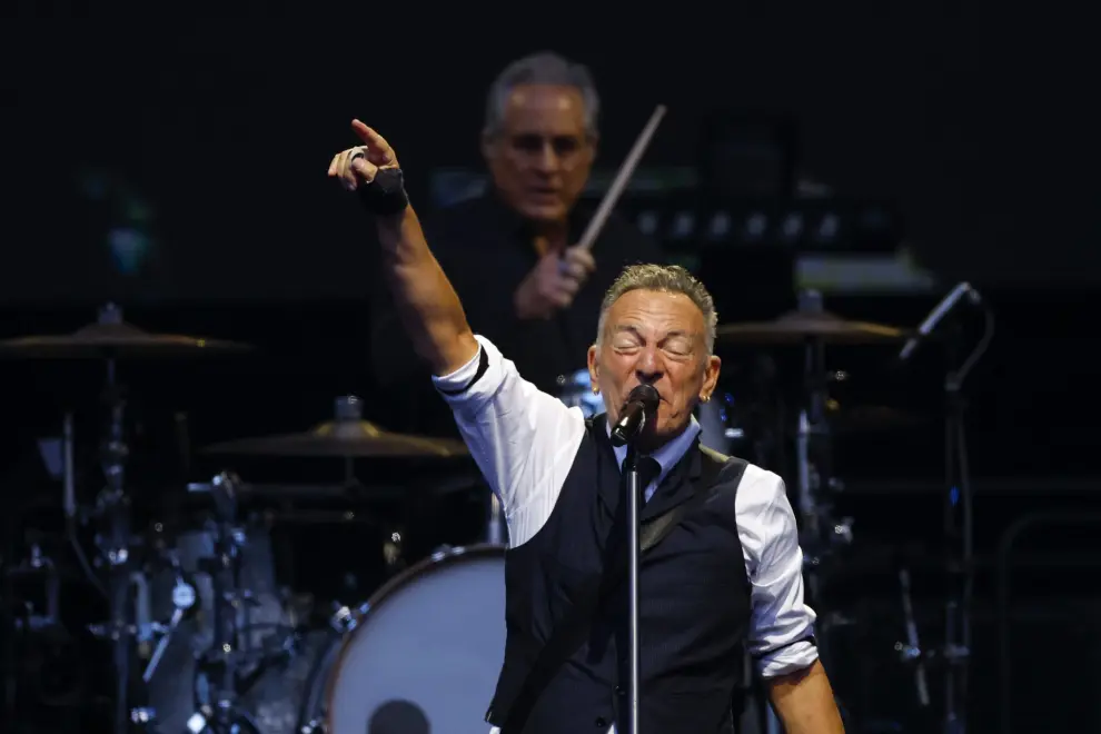 Primer concierto de Bruce Springsteen  en España: el cantante llena el Estadio Civitas Metropolitano en Madrid