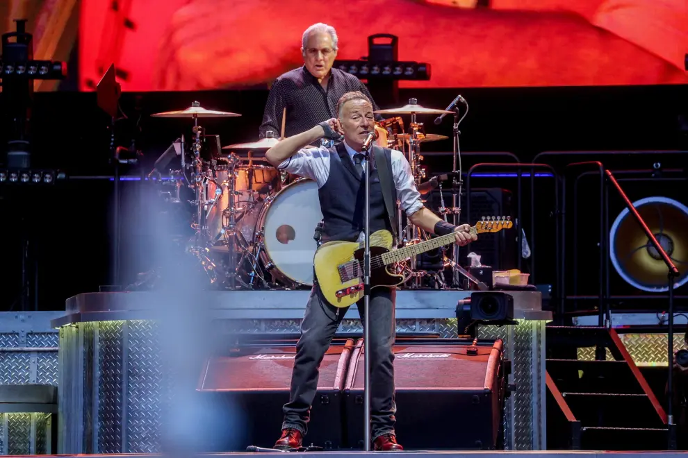 Primer concierto de Bruce Springsteen  en España: el cantante llena el Estadio Civitas Metropolitano en Madrid