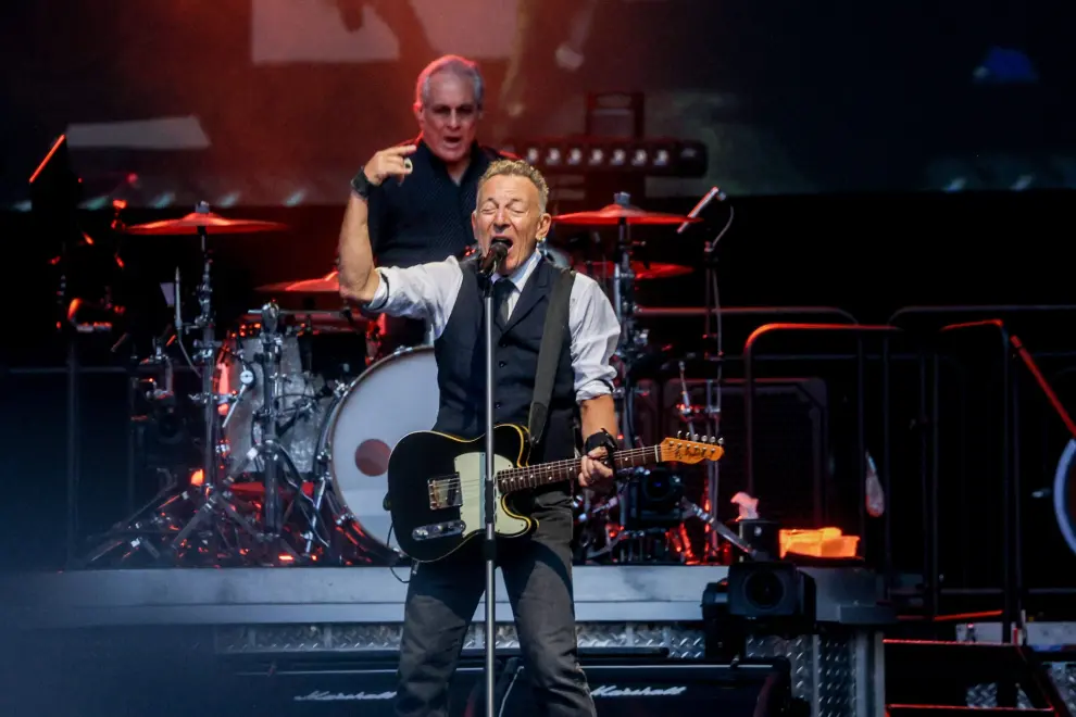 Primer concierto de Bruce Springsteen  en España: el cantante llena el Estadio Civitas Metropolitano en Madrid