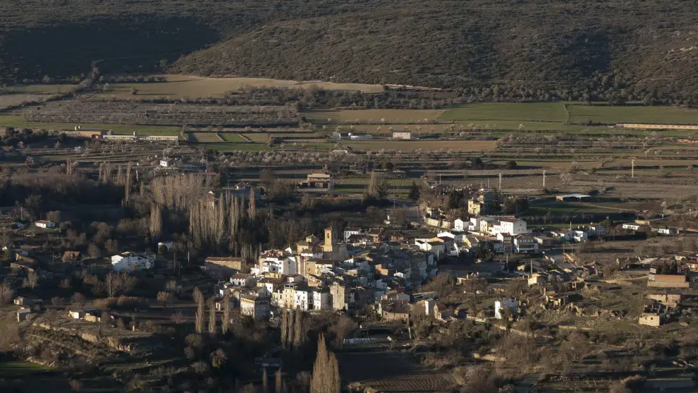 Vista de Camporrells, en Huesca