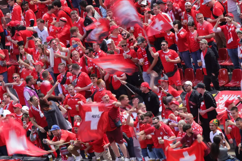 Eurocopa 2024: partido Hungría-Suiza, del grupo A, en el Estadio Rhein Energie de Colonia