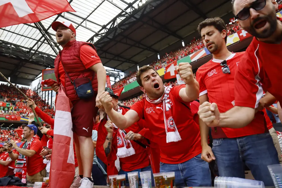 Eurocopa 2024: partido Hungría-Suiza, del grupo A, en el Estadio Rhein Energie de Colonia