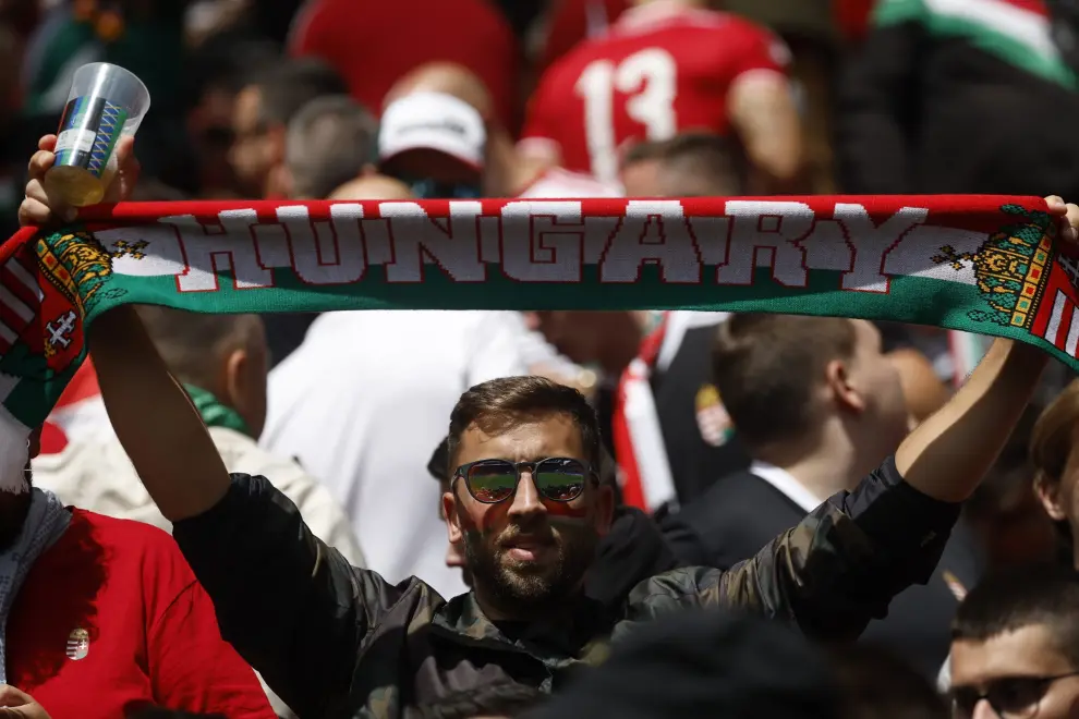 Eurocopa 2024: partido Hungría-Suiza, del grupo A, en el Estadio Rhein Energie de Colonia