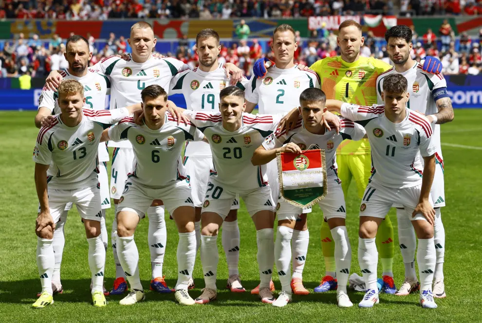 Eurocopa 2024: partido Hungría-Suiza, del grupo A, en el Estadio Rhein Energie de Colonia