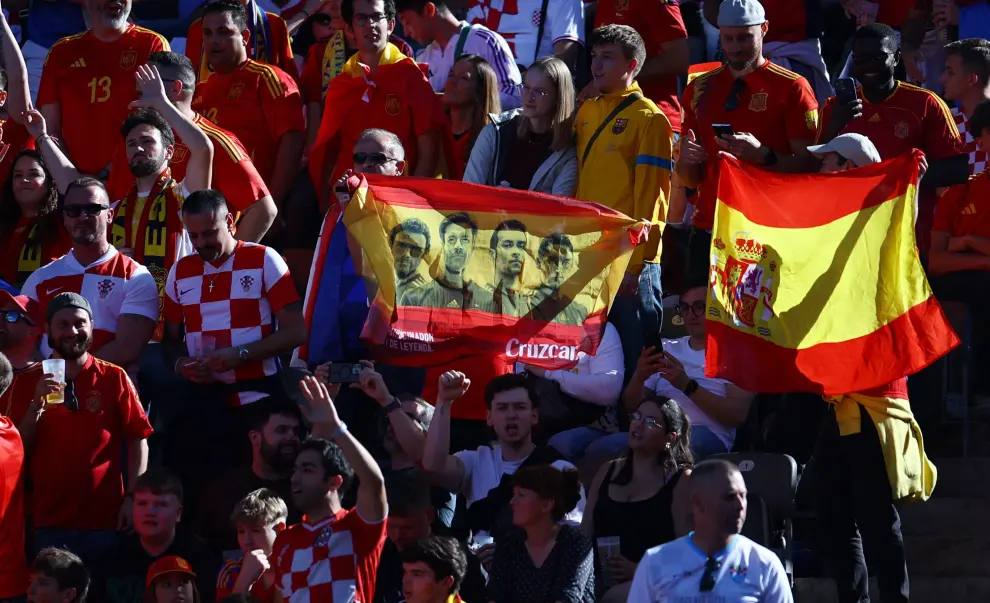 Fotos de la Eurocopa 2024: partido España-Croacia, del grupo B, en el Olímpico de Berlín