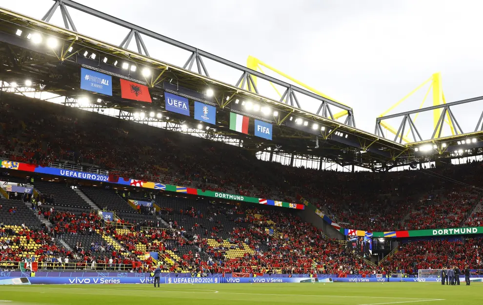 Fotos de la Eurocopa 2024: partido Italia-Albania, del grupo B, en el BVB Stadion Dortmund