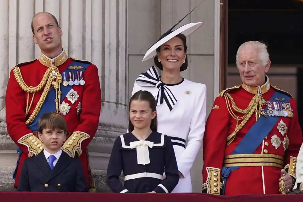 Reaparece Kate Middleton: foto de la celebración del cumpleaños oficial del rey Carlos III