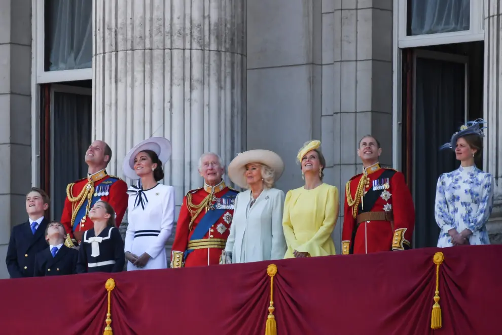 Reaparece Kate Middleton: foto de la celebración del cumpleaños oficial del rey Carlos III