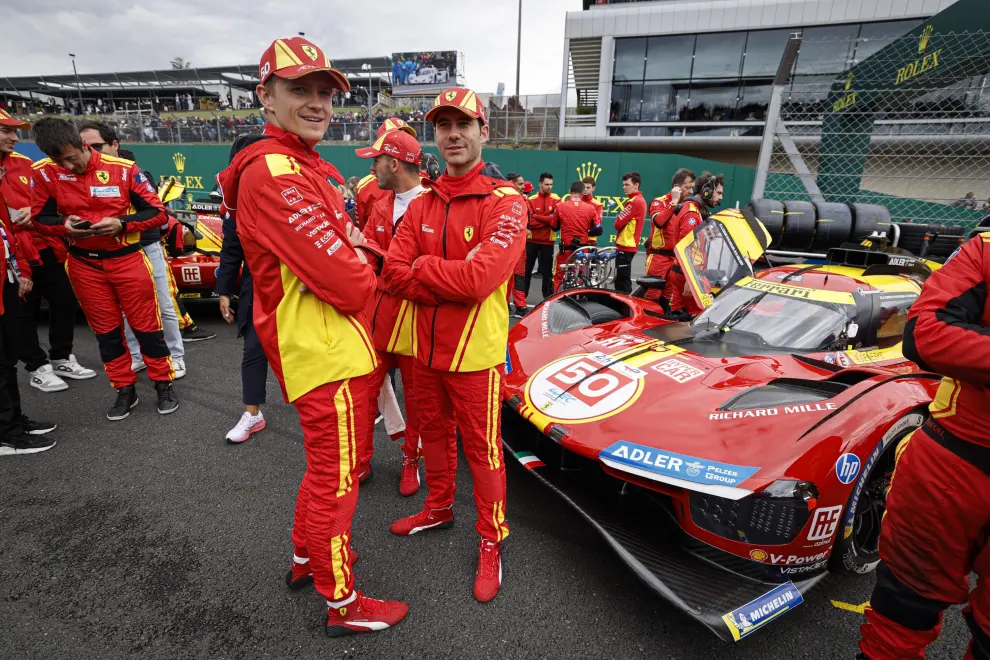 24 Horas de Le Mans: el piloto español Miguel Molina gana la carrera con Ferrari
