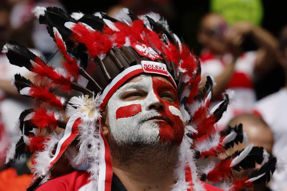 Eurocopa 2024: partido Polonia-Países Bajos, en el Volksparkstadion de Hamburgo