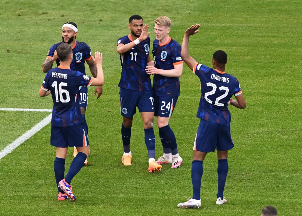 Eurocopa 2024: partido Polonia-Países Bajos, en el Volksparkstadion de Hamburgo