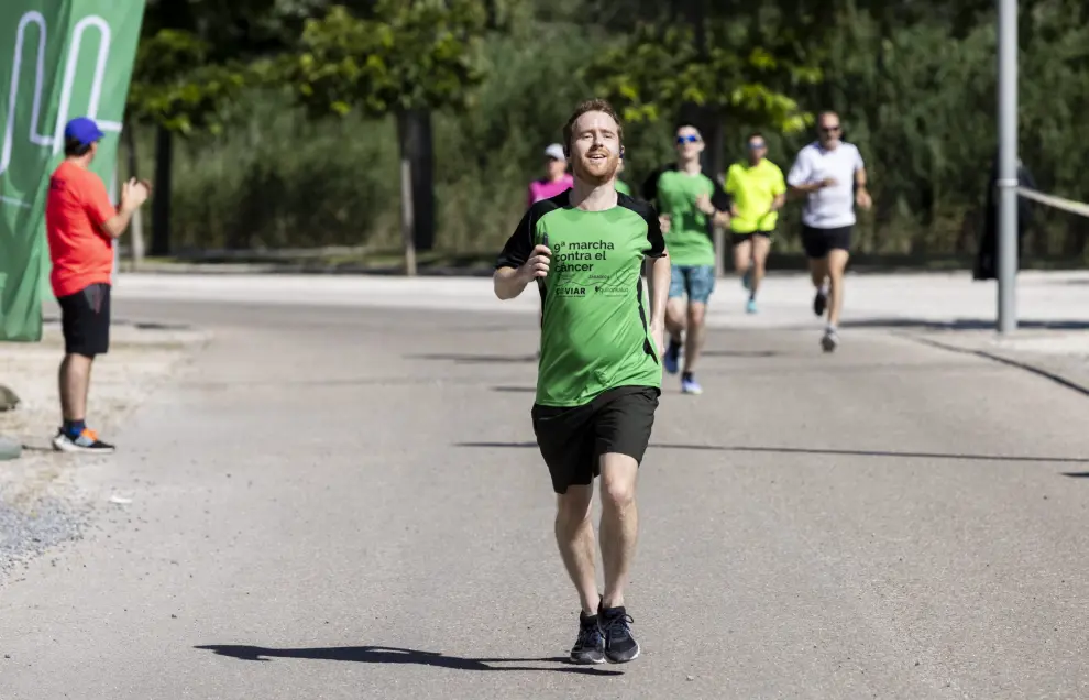 Marcha contra el Cáncer 2024 en el Parque del Agua de Zaragoza