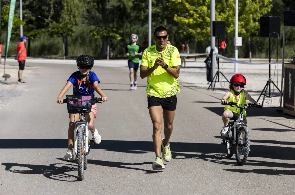 Marcha contra el Cáncer 2024 en el Parque del Agua de Zaragoza