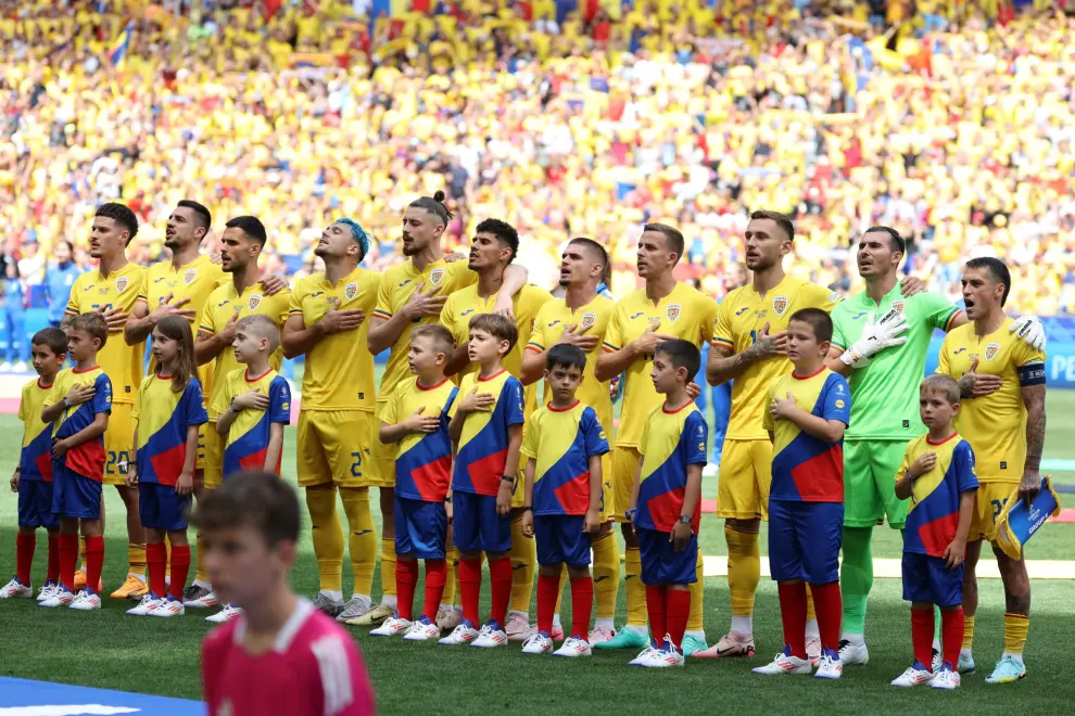 Eurocopa 2024: partido Rumanía-Ucrania, del grupo E, en el Allianz Arena de Múnich
