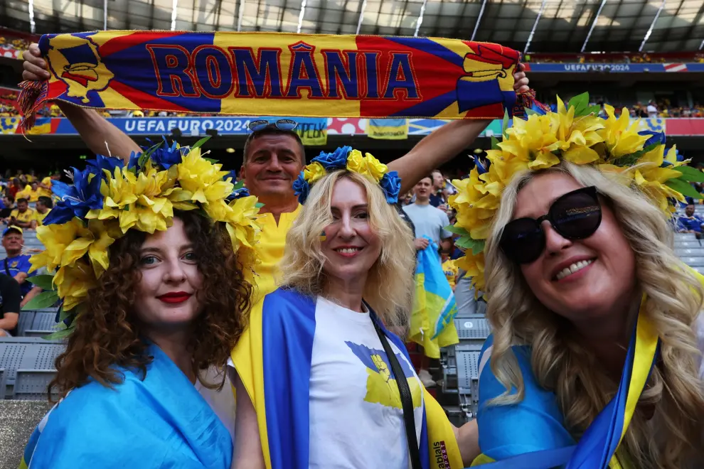 Eurocopa 2024: partido Rumanía-Ucrania, del grupo E, en Múnich