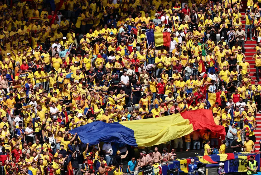 Eurocopa 2024: partido Rumanía-Ucrania, del grupo E, en Múnich