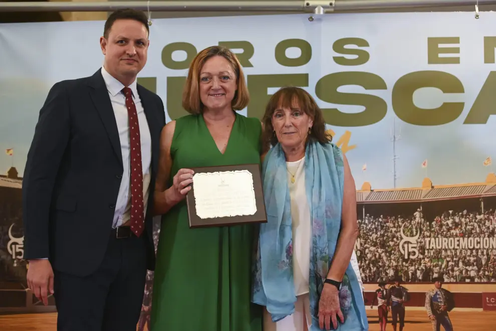 Entrega de los premios taurinos y presentación del cartel de la feria de Huesca.