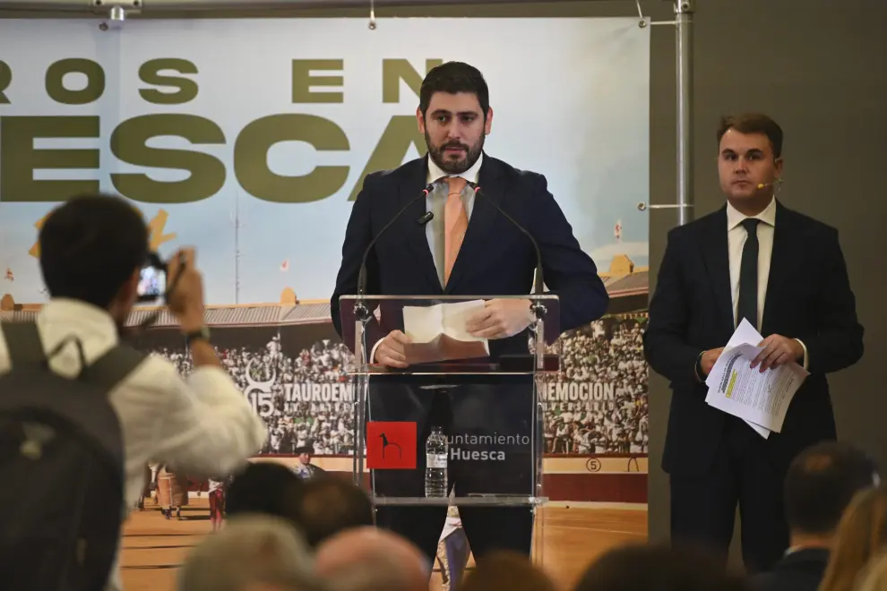 Entrega de los premios taurinos y presentación del cartel de la feria de Huesca.